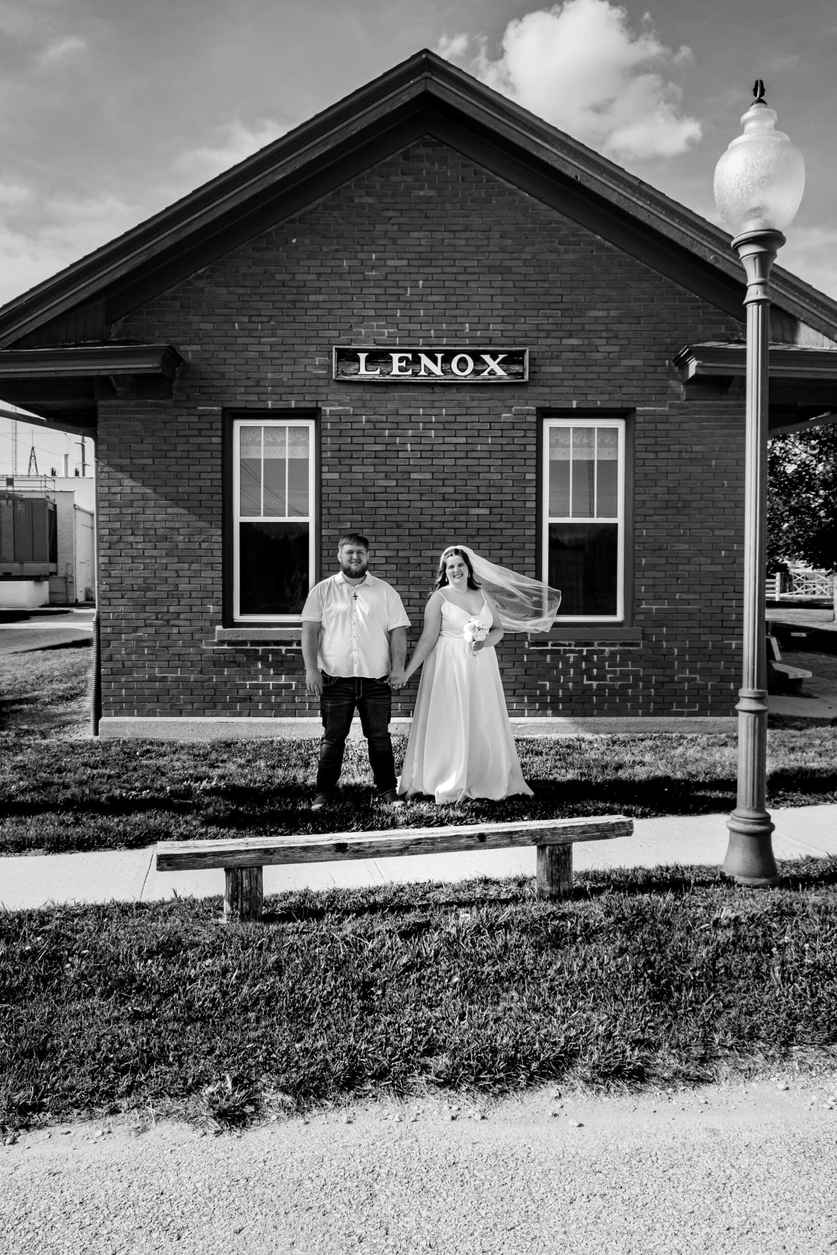 lenox iowa wedding